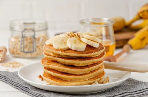 como hacer pancakes de proteina