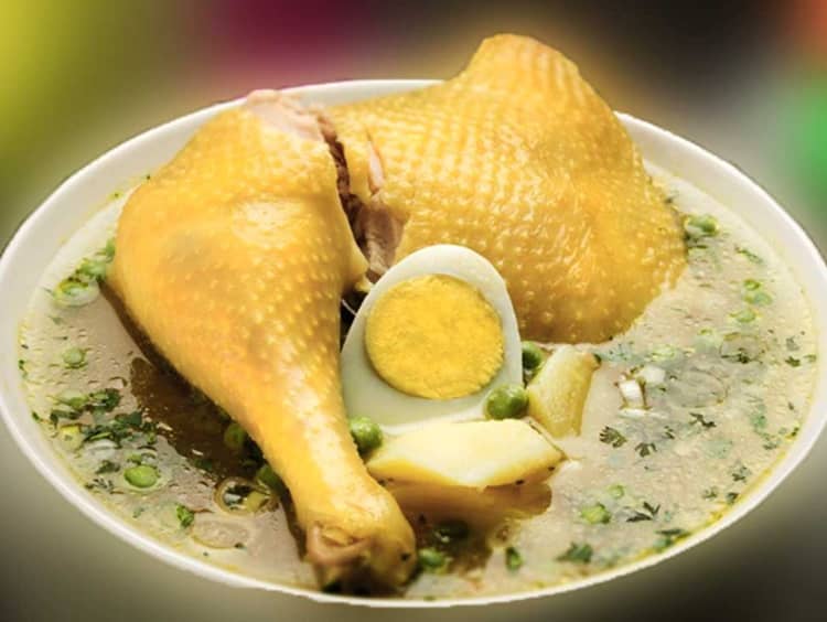 como hacer locro de pollo