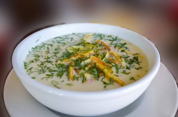 como hacer sopa de mani