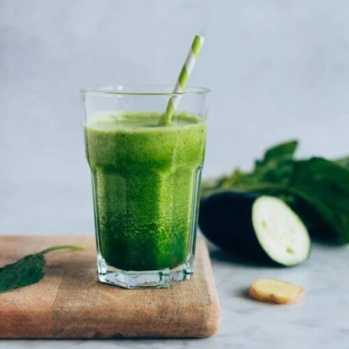 licuado de espinaca y pepino