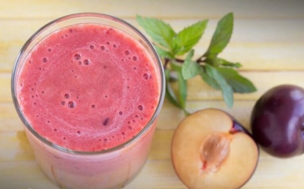 batido de ciruelas