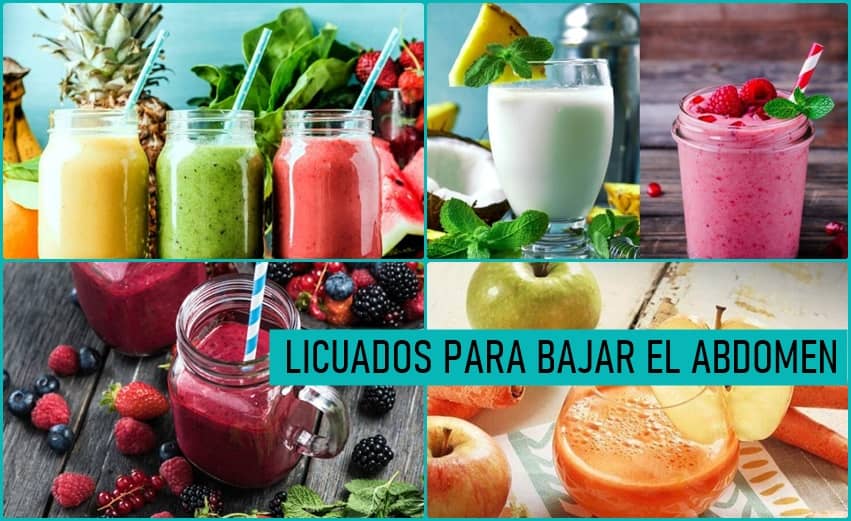 licuados para bajar de peso y quemar grasa